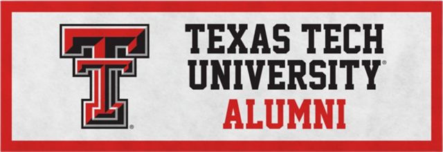 Texas Tech University Alumni 12" x 36" Banner