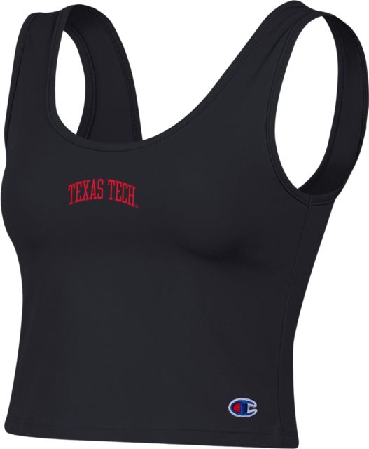 Texas Tech University Women's Scoop Neck Crop Tank Top