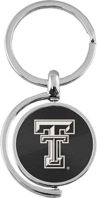 Texas Tech University Spinner Key Tag