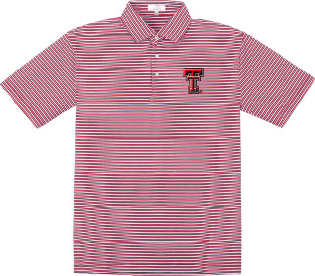 Texas Tech University Performance Stripe Polo