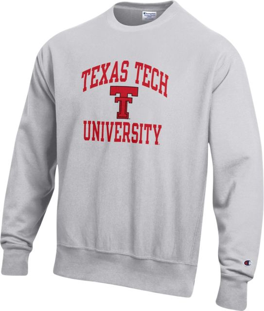 Texas Tech University Reverse Weave Crewneck Sweatshirt