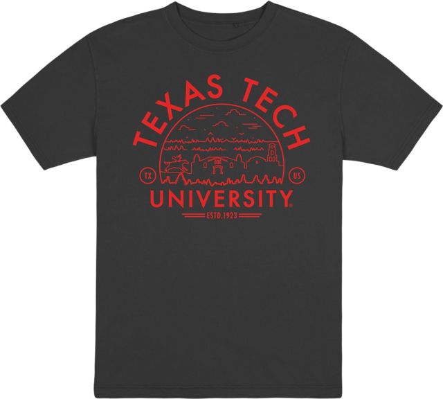 Texas Tech University Garment Dye Short Sleeve T-Shirt - ONLINE ONLY