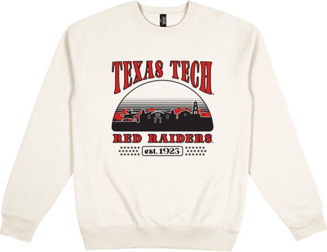 Texas Tech University Heavy Weight Crewneck Sweatshirt - ONLINE ONLY