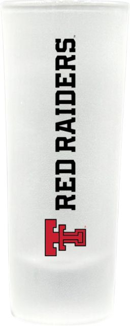 Texas Tech University Frosted Collector's Glass