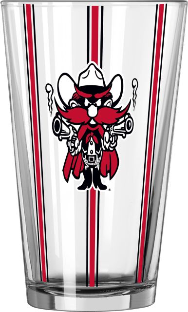 Texas Tech University Baseball 16 oz. Pint Glass