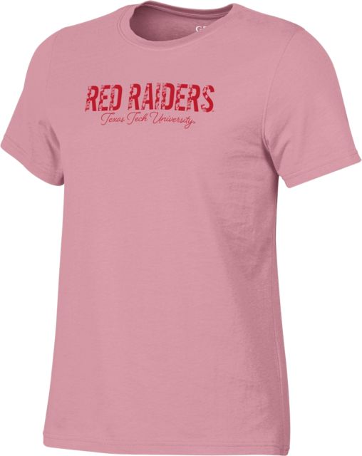 Texas Tech University Red Raiders Flower Women's Short Sleeve T-Shirt