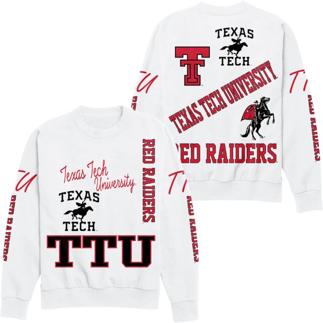 Texas Tech University Red Raiders Women's Crewneck Sweatshirt
