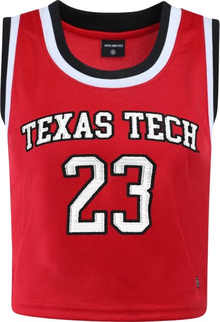 Texas Tech University Women's Cropped Basketball Jersey