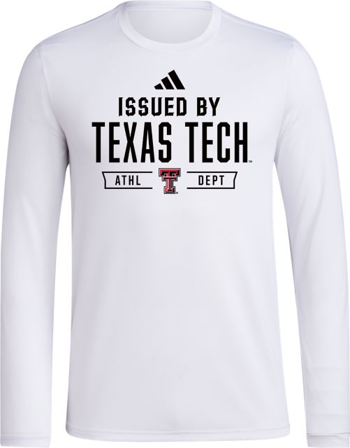 Texas Tech University Red Raiders Locker Room Team Issue Pregame Long Sleeve T-Shirt