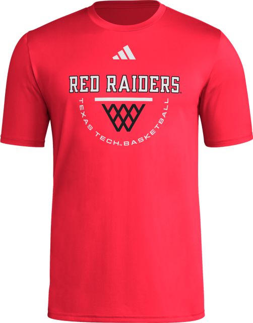 Texas Tech University Red Raiders Basketball Pre-Game Short Sleeve T-Shirt