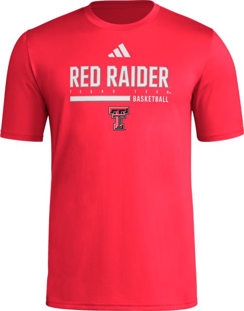 Texas Tech University Red Raiders Pre-Game Locker Room Basketball Short Sleeve T-Shirt