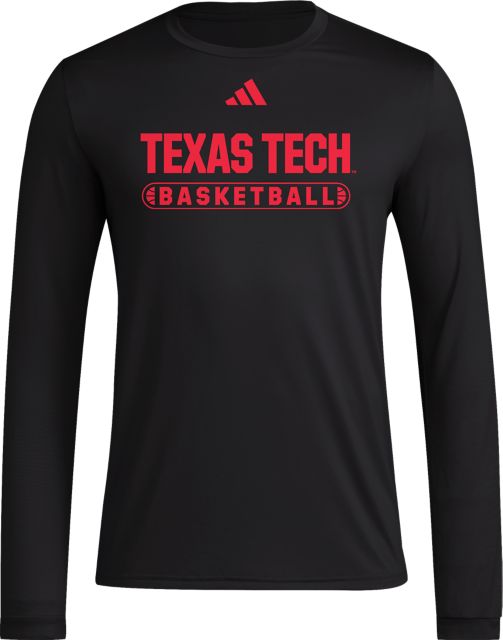 Texas Tech University Red Raiders Basketball Pre-Game Long Sleeve T-Shirt