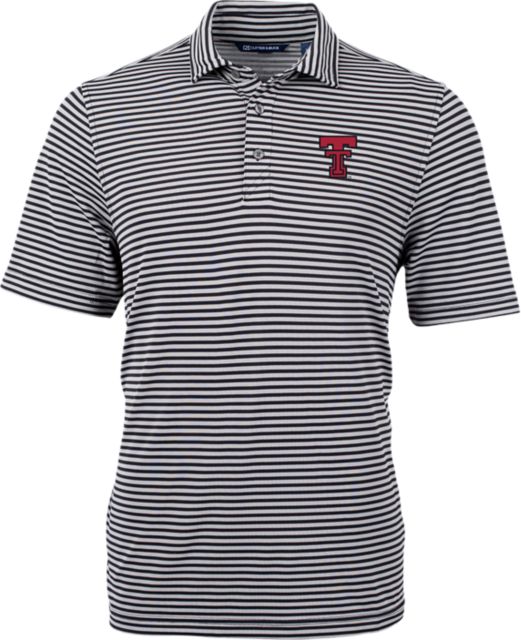 Texas Tech University Red Raiders Striped Eco Polo