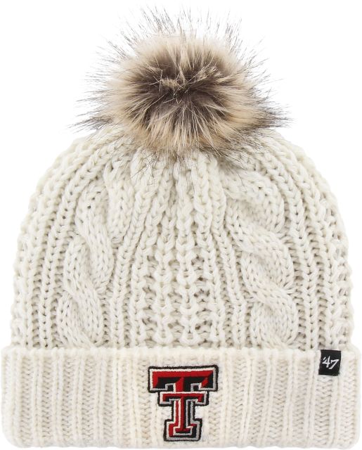Texas Tech University Women's Fur Pom Beanie