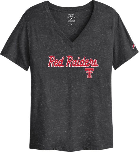 Texas Tech University Red Raiders Women's V-Neck Short Sleeve T-Shirt