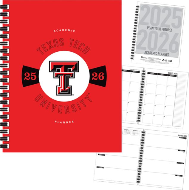 Texas Tech University Academic Year 2025 - 2026 Planner