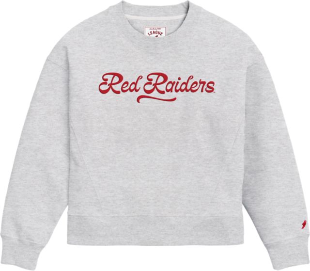 Texas Tech University Red Raiders Women's Boxy Crewneck Sweatshirt
