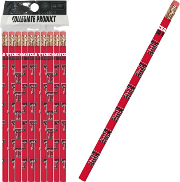 Texas Tech University #2 Pencil - 10 Count