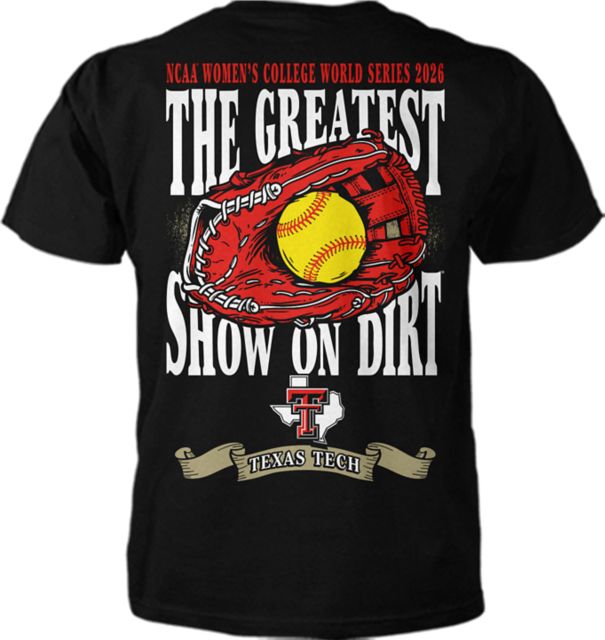 Texas Tech University Softball 2026 Women's College World Series Short Sleeve T-Shirt