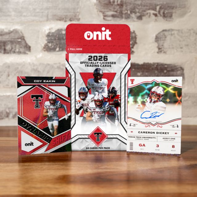 Texas Tech University 2026 Football Trading Cards