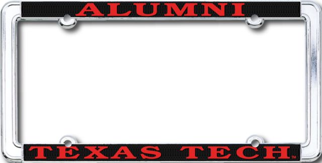 Texas Tech University Alumni Thin Rim License Plate Frame
