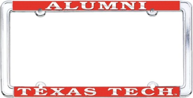 Texas Tech University Alumni License Plate Frame