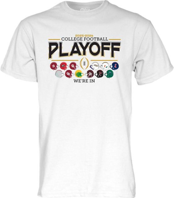 Texas Tech University Red Raiders Football 2025 College Football Playoffs 12 Team Short Sleeve T-Shirt