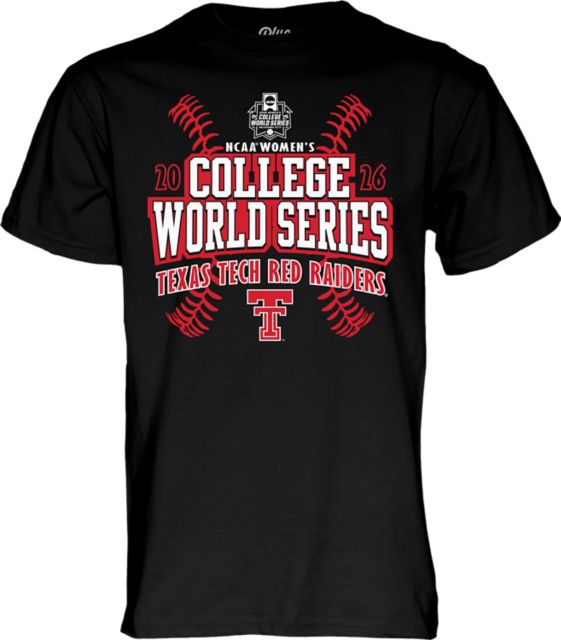 Texas Tech University Softball 2026 Women's College World Series Short Sleeve T-Shirt