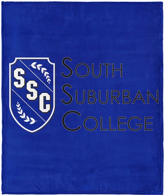 South Suburban College Throw 46x60