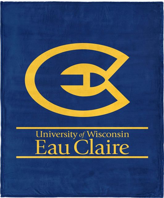 University of Wisconsin Eau Claire 46 x 60 Silk Touch Throw