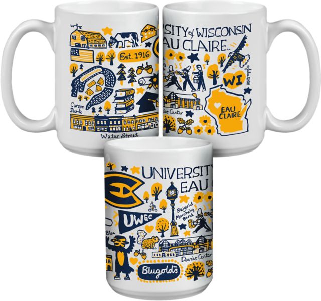University of Wisconsin Eau Claire Julia Gash 15 oz. Mug