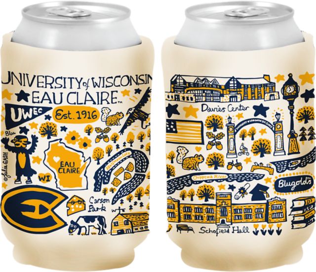 University of Wisconsin Eau Claire Julia Gash Can Coozie