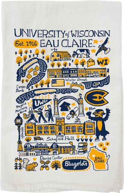 University of Wisconsin Eau Claire Kitchen Towel