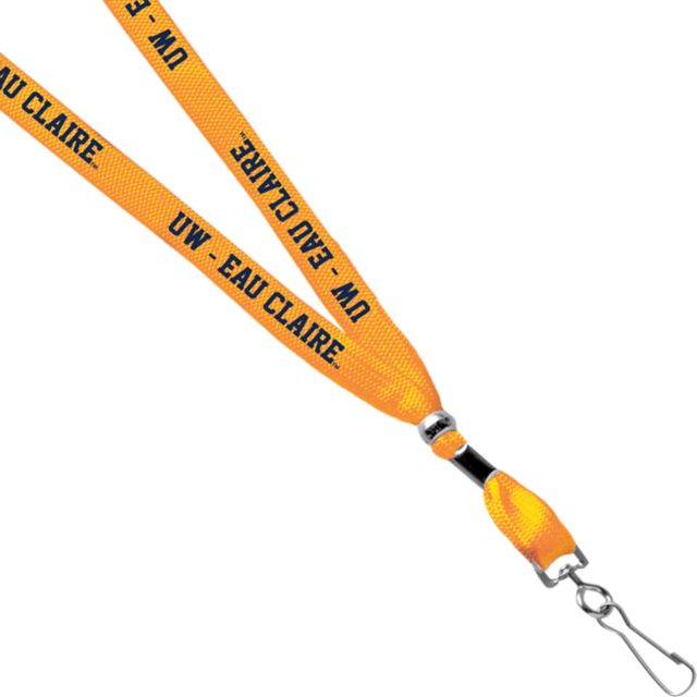 University of Wisconsin Eau Claire 3/8 Swivel Hook Lanyard