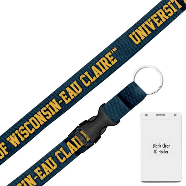 University of Wisconsin Eau Claire 3/4'' Lanyard