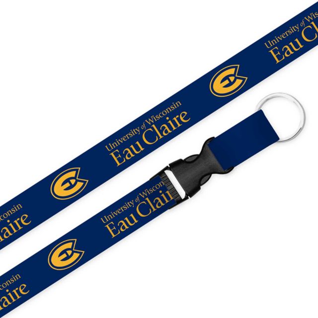 University of Wisconsin Eau Claire Lanyard with Buckle