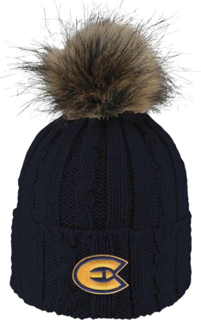 University of Wisconsin Eau Claire Women's Fur Pom Beanie