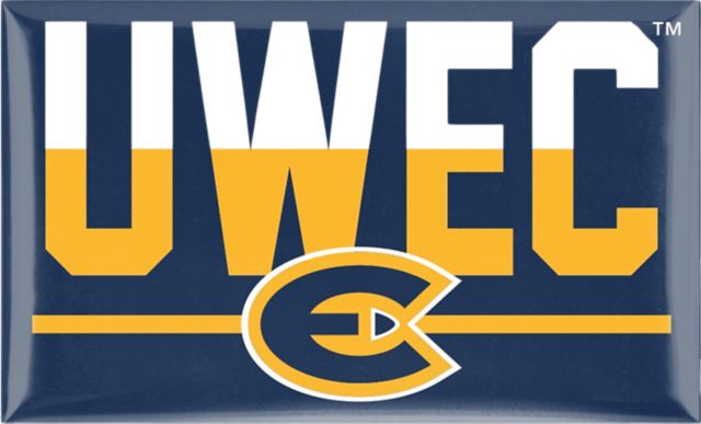 University of Wisconsin Eau Claire 2.2 x 3.6 Domed Magnet