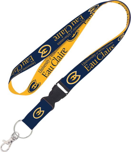 University of Wisconsin Eau Claire 1'' Buckle Lanyard