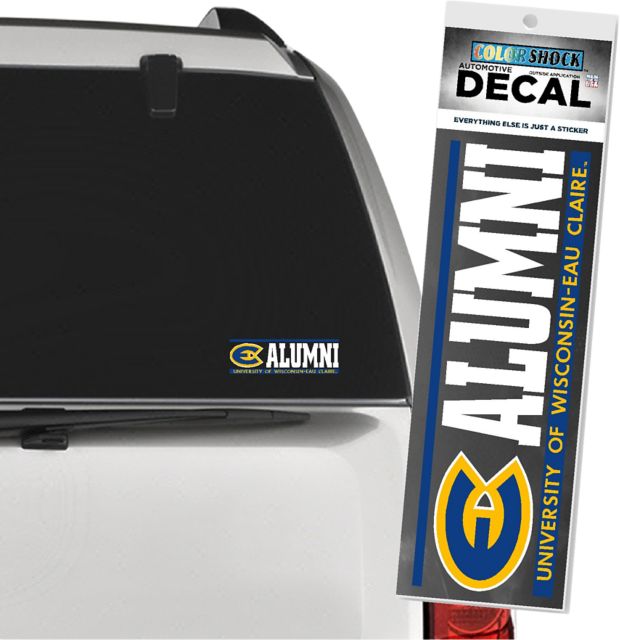 University of Wisconsin Eau Claire Alumni Decal