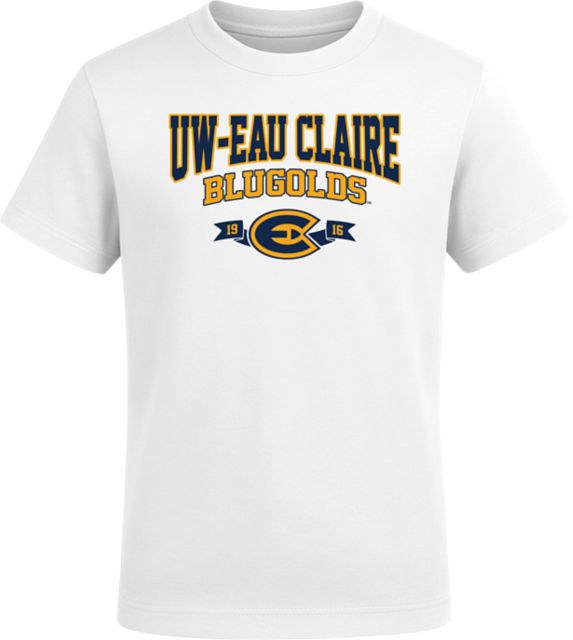 University of Wisconsin Eau Claire Blugolds Toddler Short Sleeve T-Shirt