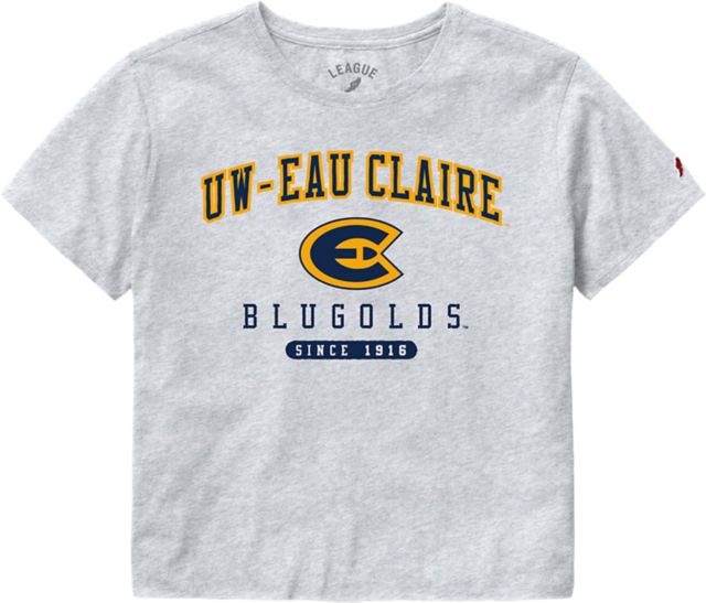 University of Wisconsin Eau Claire Blugolds Women's Clothesline Short Sleeve T-Shirt
