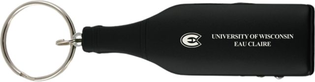 University of Wisconsin Eau Claire Blugolds Keychain Bottle Opener