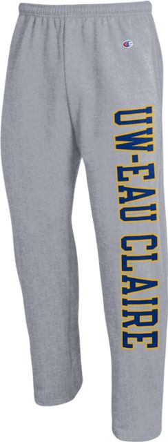 University of Wisconsin Eau Claire Open Bottom Sweatpants