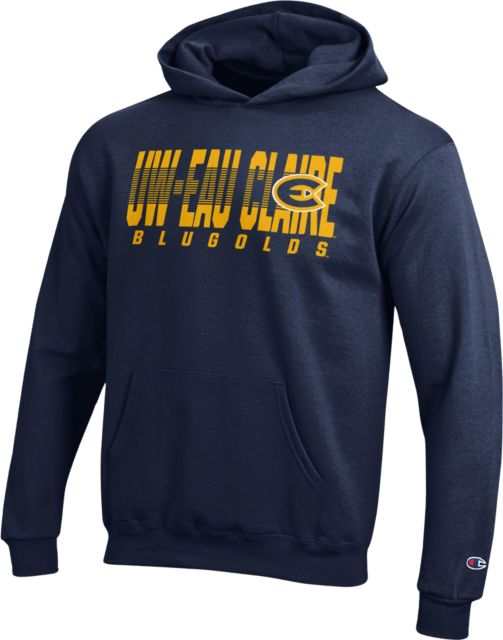 University of Wisconsin Eau Claire Blugolds Sustainable Youth Hooded Sweatshirt