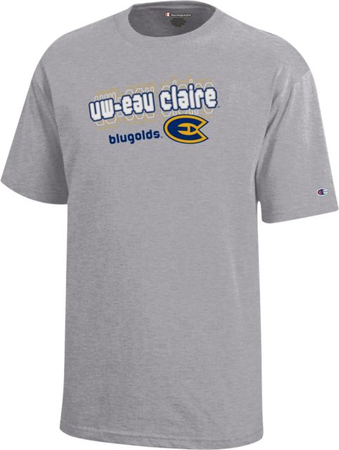 University of Wisconsin Eau Claire Blugolds Youth Short Sleeve T-Shirt