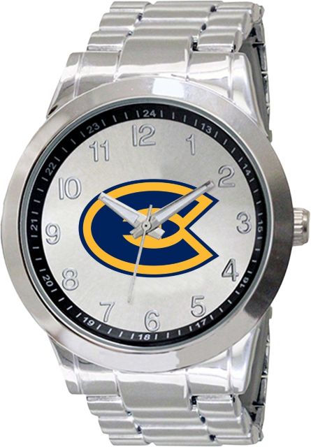 University of Wisconsin Eau Claire 44mm Men's Stainless Steel Watch