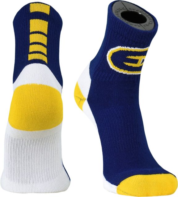 University of Wisconsin Eau Claire Blugolds Quarter Cut Socks
