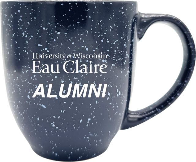University of Wisconsin Eau Claire Alumni 16 oz. Laser Engraved Bistro Mug
