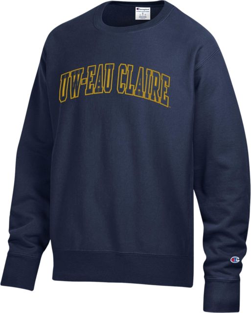 University of Wisconsin Eau Claire Reverse Weave Crewneck Sweatshirt